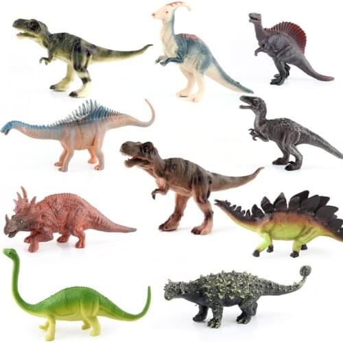 New Styles Action Toy Figures Model Brachiosaurus Plesiosaur Tyrannosaurus Dragon Triceratops Collection Animal Collection Toys