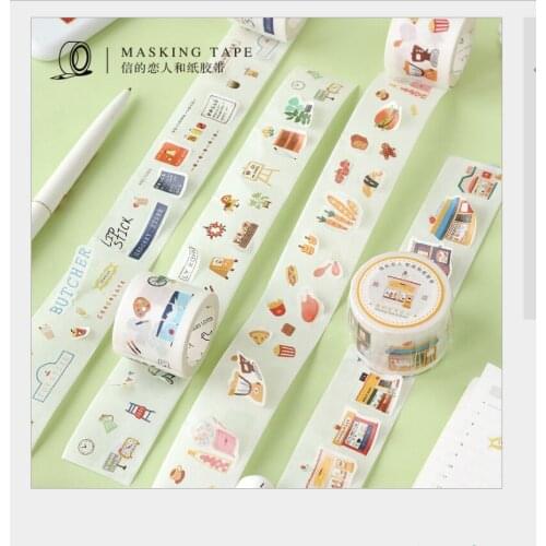 30mm My lifestyle series yummy Food Japan Store idea home life label washi tape DIY planner scrapbooking masking tape escolar