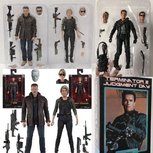 NECA Terminator T-800 destino oscuro figura de acción de la Action Figure Model Toy Doll Gift