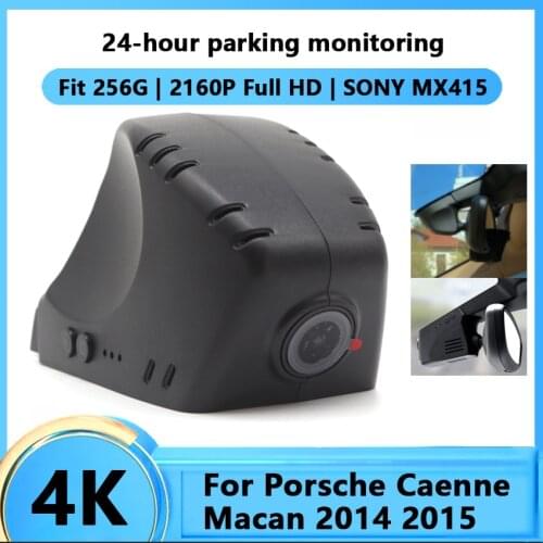 New! 4K Driving Recorder Car Wifi DVR Mini Camera For Porsche Caenne Macan 2014 2015 Novatek 96670 Car Dash Cam Video Recorder