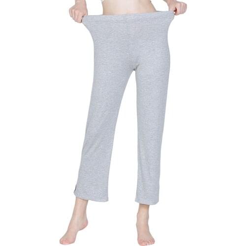 Bielizna nocna Sleep Bottoms Spring and Autumn Pijamas Women Home pants Plus Size 6XL sleepwear for women