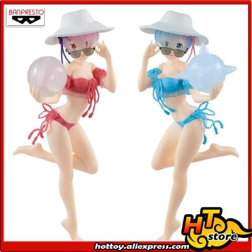 Original Banpresto EXQ Ram and Rem' Special Assortment vol.2 Collection Figure From "Re:ZERO -Starting Life in Another World-"