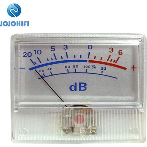 P-55 VU Meter High-precision Head Audio DB Level Meter Amplifier amplifier DAC Pre-stage Power Sound Pressure Meter