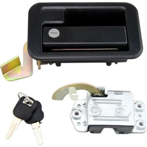 Excavator Accessories Cab door lock assembly outer handle for CATERPILLAR E312B/320B/320V1V2/D