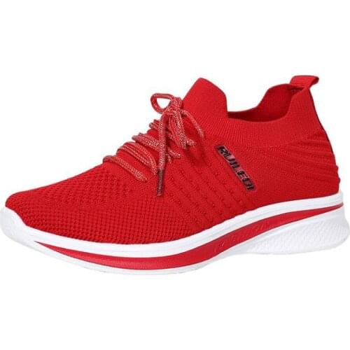 WOMEN Shoes New Knitting Lady Square Dance Soft bottom Drag dance Mesh Cutout Dancing Ghost Step Dance Shoes Jazz RUNNING SHOE