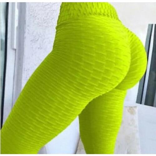 Womens Yoga Gym Anti-Cellulite Compression Leggings Butt Lift Elastic Pants Leggings Slim Fit Butt Lift Elastic Pants
