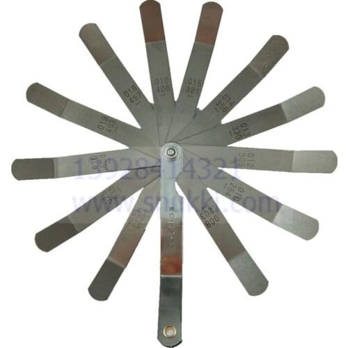 1pc Spark plug gap tool measurement Coin type gauge gap measure tool