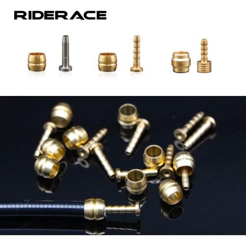 10 Pairs MTB Bike Hydraulic Disc Brake Needle Olive Connect Insert For Olive Shimano BH90 BH59 SRAM Bicycle Brake Hose