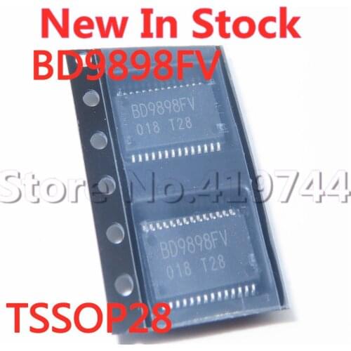 2PCS/LOT BD9898FV-E2 BD9898FV TSSOP-28 SMD LCD backlight board chip In Stock NEW original IC