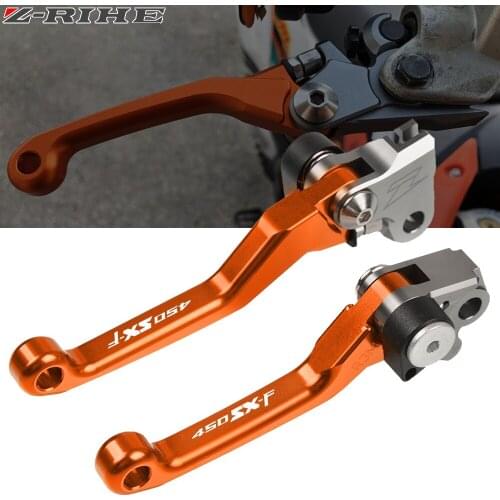 For 450SX-F 450SXF 450 SX-F SXF 2009-2012 2013 Dirt Bike Motocross Motorbike Custom Made Folding handle Brake Clutch Lever