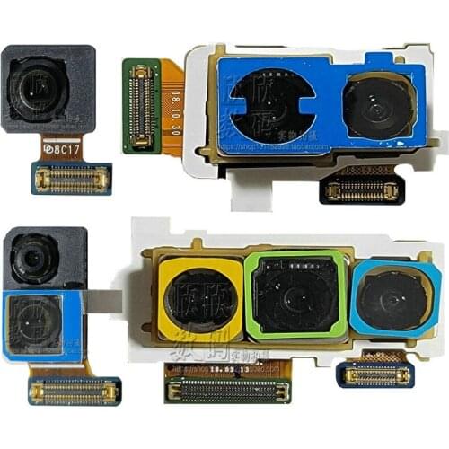 For Samsung Galaxy S10E G970 S10 G973F G973U S10 Plus G975F G975U Back big Main Rear Camera front camera Module Flex Cable