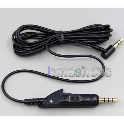 LN006198 300pcs With Mic Remote Headphone Earphone Cable For QC15 Headphone