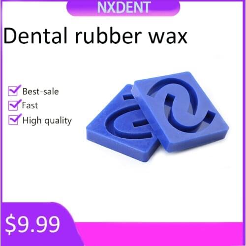 1pcs Denture Module New Rubber Wax Occlusion Rim Model Dental Model Base lab denture laboratory wax teeth Module