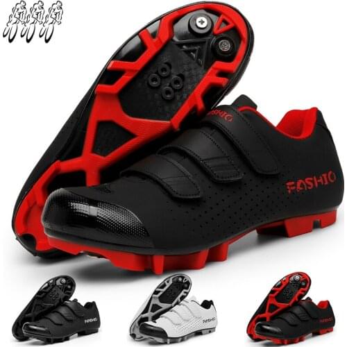Professional Mountain Bike Shoes Mens Outdoor Sports MTB Cycling Shoes Self-Locking Road Sapatilha Ciclismo Cycling Sneakers