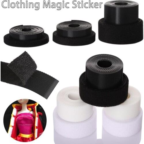 Doll Sewing Stickers Magic Tape 6/8/20mm for Doll Sewing Clothes Fastener Magic Tape Paste Strap DIY Doll Clothing Accessories