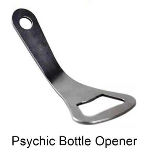 Psychic Bottle Opener Magic Tricks Stage Street Magia Bending medal Magie Mentalism Illusion Gimmick Props for Magicians