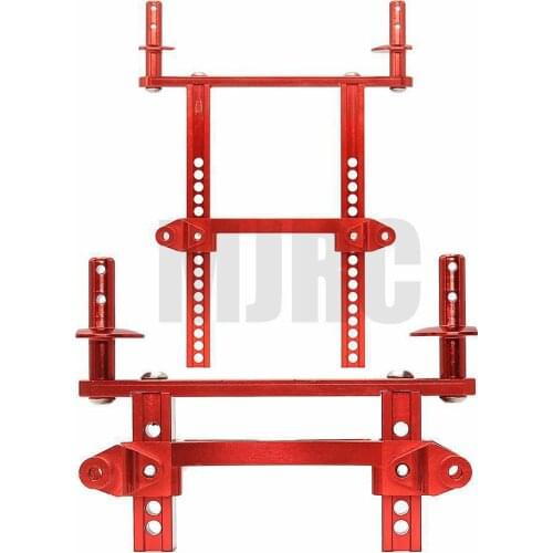 Front & Rear Aluminum Body Post Mounts Set for Traxxas Trx4 TRX-4 RC Crawler Truck Upgrade Option Parts