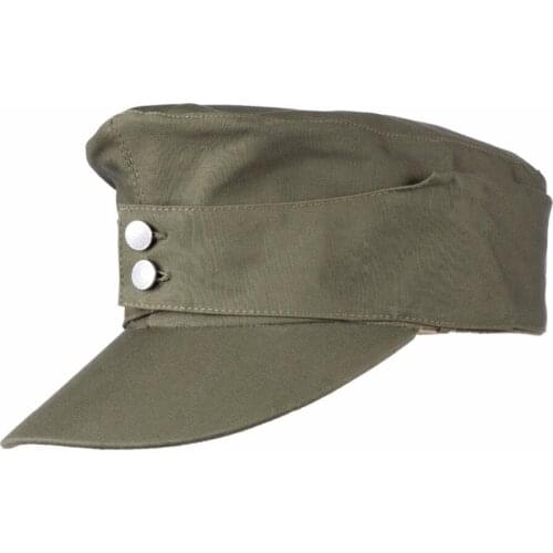Reproduction WWII WW2 GERMAN ARMY EM SUMMER PANZER M43 FIELD COTTON CAP Military Store