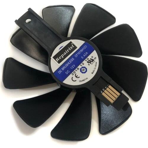 RX 580/570 GPU Cooler Gear LED fan for Sapphire NITRO RX580 RX570 video Card cooling system as replacement