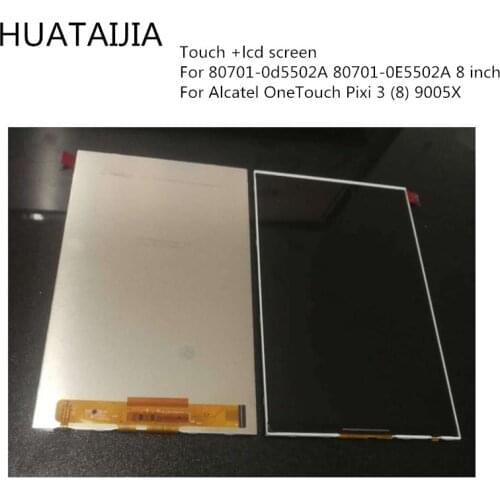 Tablet Touch Screen Touch Panel Digitizer lcd screen 80701-0d5502A 80701-0E5502A 8 inch For Alcatel OneTouch Pixi 3 (8) 9005X
