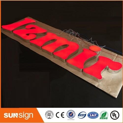 Custom LED channel letter signs led signage outdoor