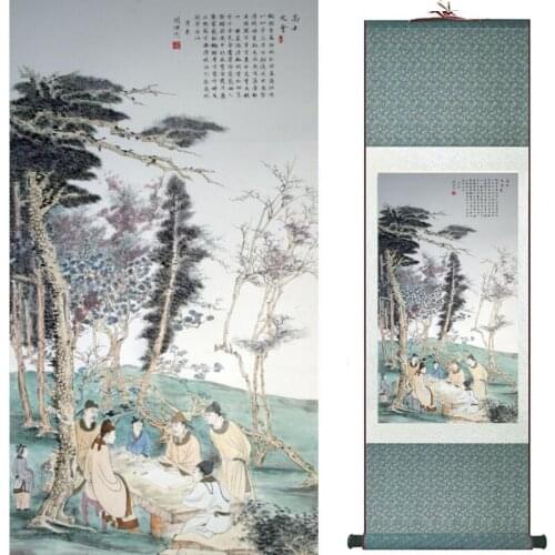 Traditional Chinese pretty girls painting Home Office Decoration beautifull women painting20190813031