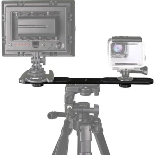 Universal Double End Light Stand Holder Flash Bracket Mount Tripod For Digital SLR Camera Photo Studio Accessories