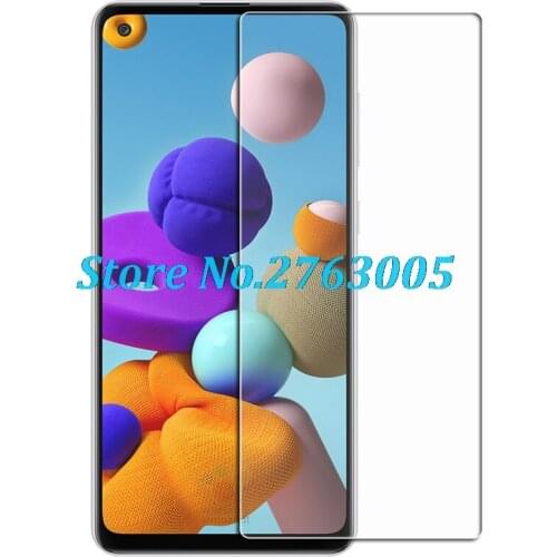 Tempered Glass For Samsung Galaxy A21S A21 SM-A217F A217F A215U 6.5" Protective Film Screen Protector Phone cover