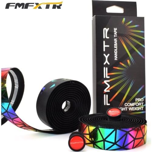 ZTTO Professional Road Bike Bar Tape Cork EVA PU Bicycle Handlebar Tape Cycling Damping Anti-Vibration Wrap With 2 Bar Plug