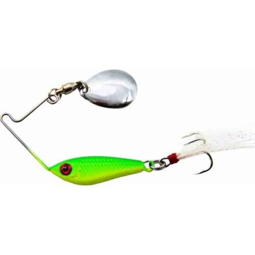 Fishing Lure Compound Bait 9g VIB Jigs Rotation Artificial Lures Noisy Spoons Spinner Baits 1 Piece Sale