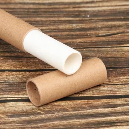 300pcs Kraft Paper Incense Tube Incense Barrel Small Storage Box pen holder for 10g/20g Joss Stick Convenient Carrying