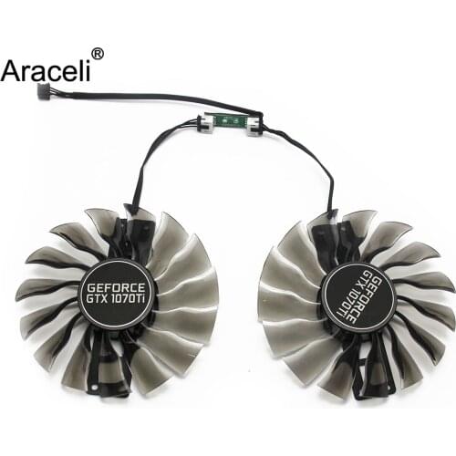 95mm GAA8S2H GTX 1070 Ti Alternative GPU VGA Cooler Fan For MAXSUN Palit GTX 1070Ti Grahics Card VGA Replacement
