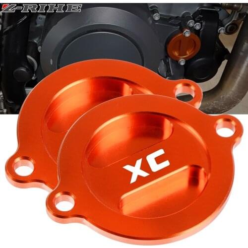 Motorcycle Accessories Oil Cap Oil Fuel Filter Racing Engine Tank Cap Cover For 450XC-W 2012-2016 450SX-F 500XC-W 2013-2015