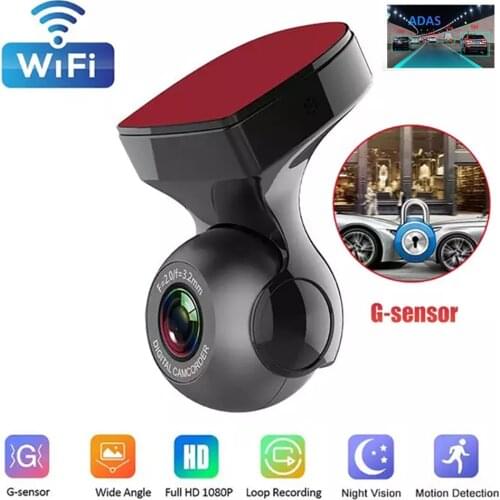 Mini Car DVR Wi-Fi HD Dash Cam Vehicle Video Recorder Car Registrar Auto Dashcam Car Motion Detector DVRs Car Dash Camera DVRS