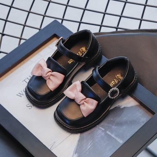 Children Leather Shoes Girls Princess Shoes Fringes Soft Pu Patent Leather 2021 Spring Autumn Kids Flats Oxfords Soft Loafers