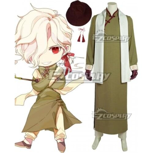 Fate Grand Order Avenger Edmond Dantes Detective Edmond Foreign Infiltration Arc Chinese Style Outfit Cosplay Costume E001
