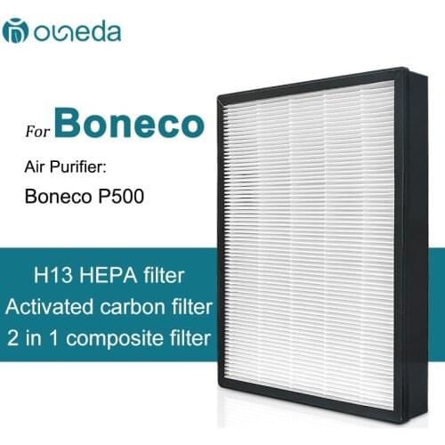 Air Purifier Filter for Boneco P500 HEPA Filter Activated Carbon Filter Composite Filter Multifunctional Filter 448*279*47mm