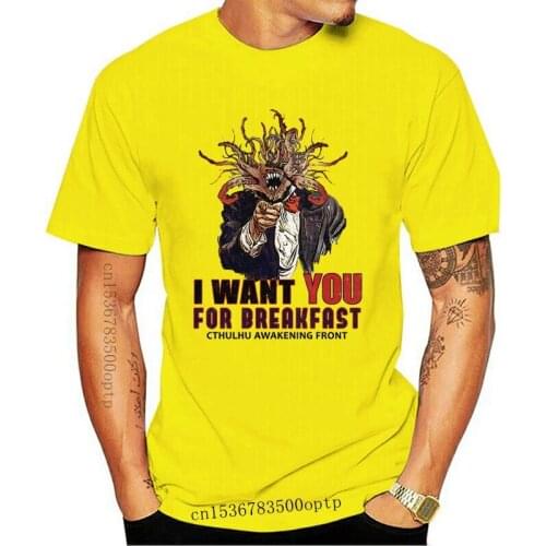 I WANT YOU CTHULHU T-SHIRT - H P Lovecraft Arkham Horror Wars Miskatonic T-Shirt