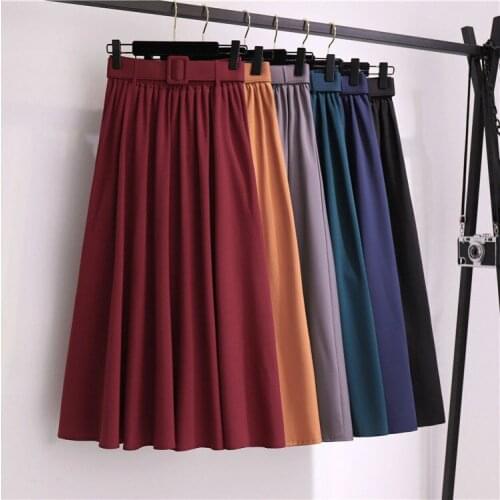 Jazinply Women's Pleated Skirts