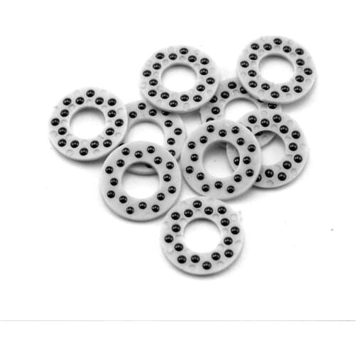 Ceramic Caged Bearings - 1 Pair - with Ceramic Balls Make knives Parts & Accessories Folding knife KVT Bearing