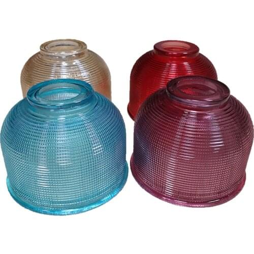 Colorful glass lampshade Dia 14.5*11cm lamp cover shade accessory fitting for pendant light wall lamp light fixture DIY