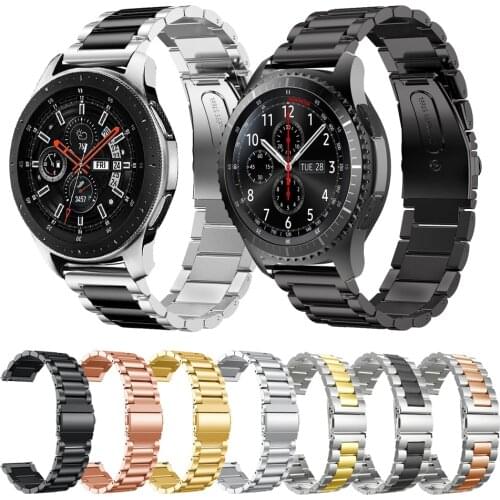 Metal Stainless Steel Band for Samsung Galaxy Watch 46mm 42mm Bracelet Strap for Gear S3 Classic Frontier 22mm watchband