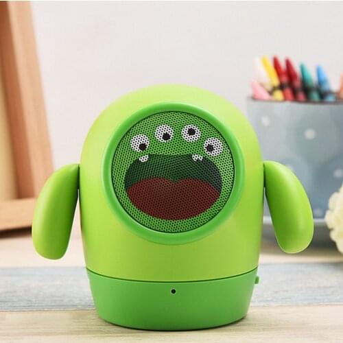 Mini Speaker Portable Wireless Speaker Hands-free MP3 Player MIC TF USB Toy Speaker