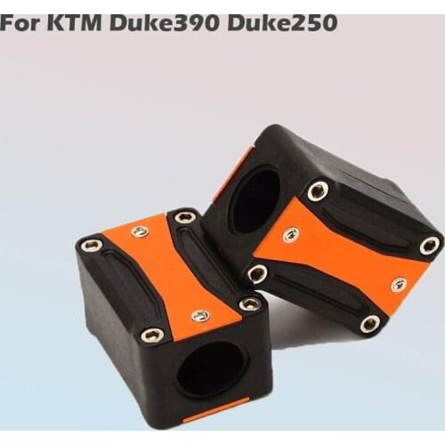 Modified Bumper Bumper Anti-Fall Glue Protective Glue Protection Block For Applicable to KTM Duke390 Duke250
