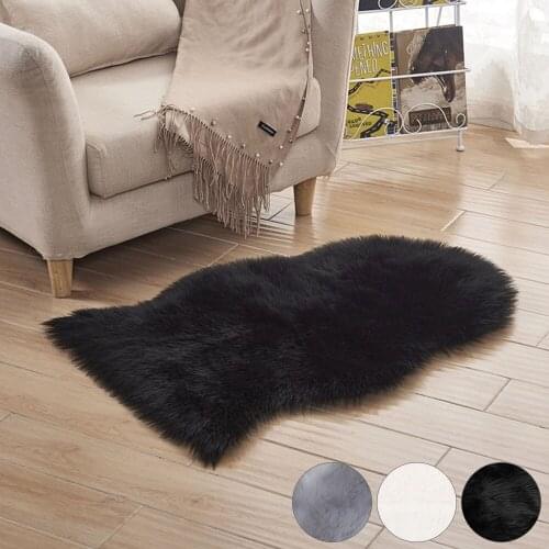NIOBOMO Sheepskin Rugs For Home