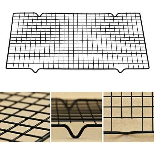 New Nonstick Metal Cake Cooling Grid Rack Net Cookies Biscuits Bread Muffins Drying Stand Holder Kitchen Baking Tray Tools