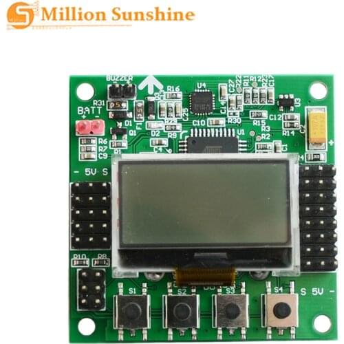 KK 2.1.5 LCD Multirotor Flight Control Board KK2.1.5 Newest V1.19Pro Quadcopter KK2 6050MPU 644PA Free Shipping EC37