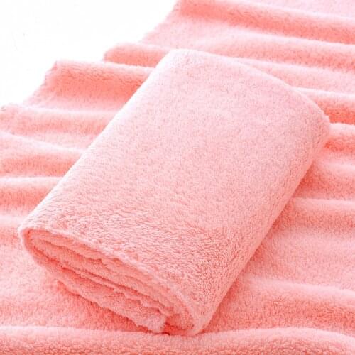 High Density Coral Fleece Towel For Child Adult 35x75cm Soft Absorbent Microfiber Fabric Towel Household Bathroom Towel Sets