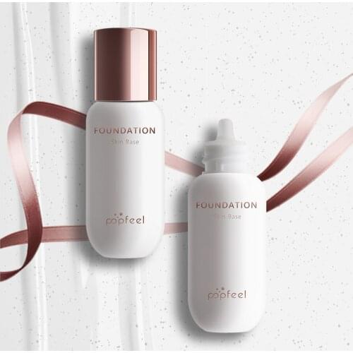 POPFEEL 30 NL Flawless Color Changing Liquid Foundation Makeup Change To Your Skin Tone By Just Blending