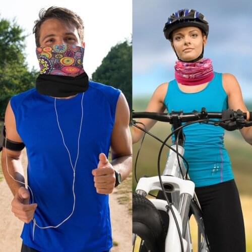 Winter Autumn Fleece Warm Fishing Tackle Box Bandanas Magic Scarf Head Cover Wind UV proof Head Band Fishing Accessory